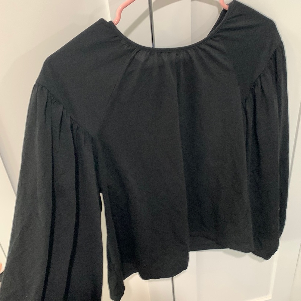 Womens XS Black Blouse
